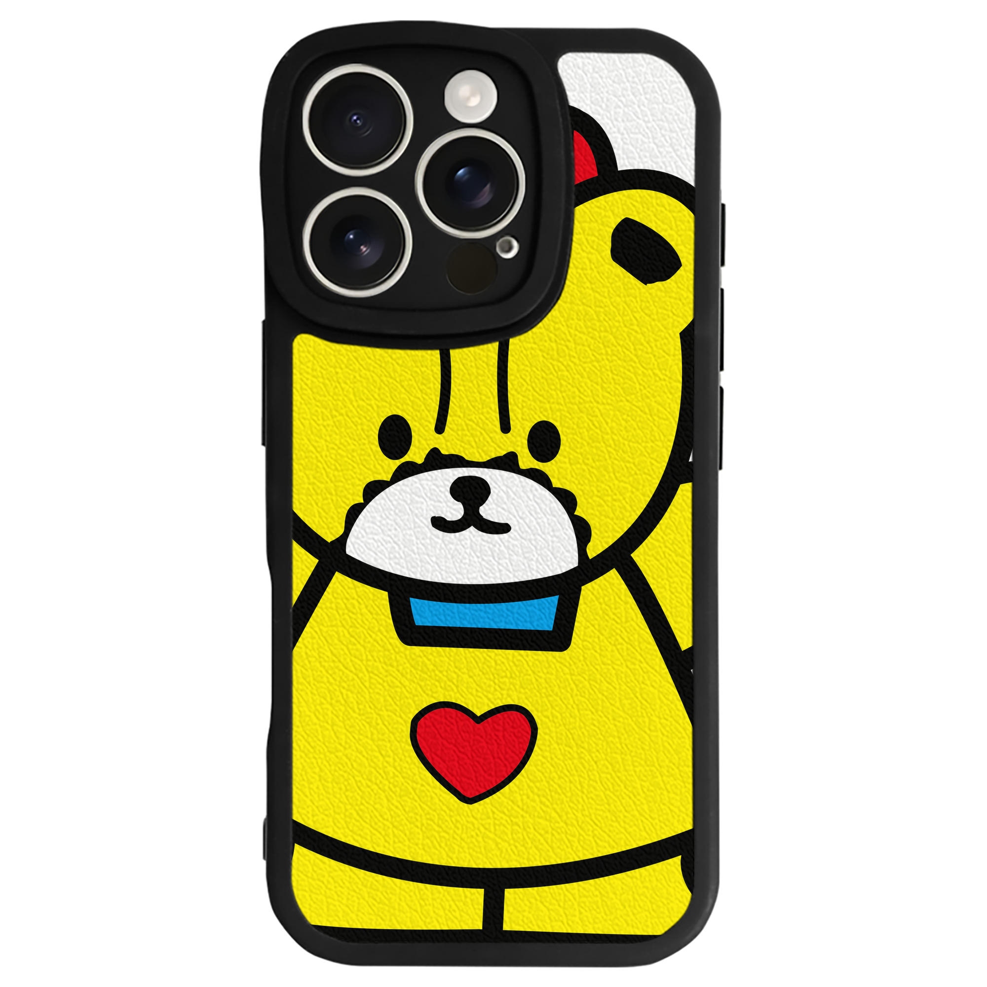 （画像用） Hello Kitty ハローキティ 【iPhone 16シリーズ対応】シリコンスマホケース（レザー調） 材質：シリコン